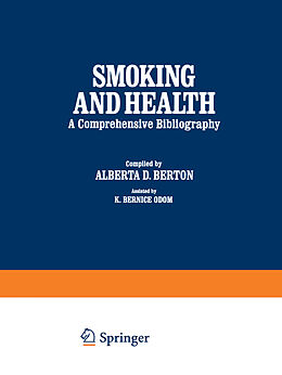 Kartonierter Einband Smoking and Health von 