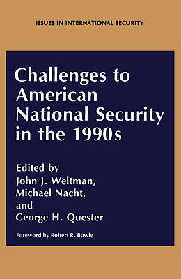 Couverture cartonnée Challenges to American National Security in the 1990s de 