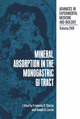 Kartonierter Einband Mineral Absorption in the Monogastric GI Tract von 