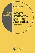 E-Book (pdf) Integral Transforms and Their Applications von Brian Davies