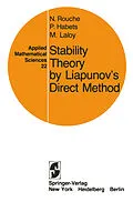 E-Book (pdf) Stability Theory by Liapunov's Direct Method von Nicolas Rouche, P. Habets, M. Laloy