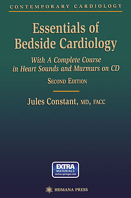 Couverture cartonnée Essentials of Bedside Cardiology de Jules Constant