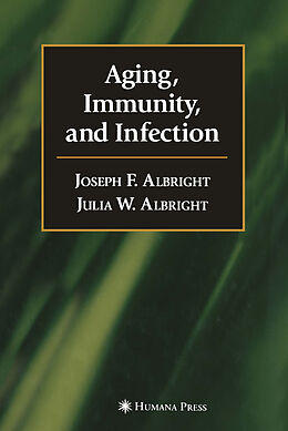 Couverture cartonnée Aging, Immunity, and Infection de Julia W. Albright, Joseph F. Albright