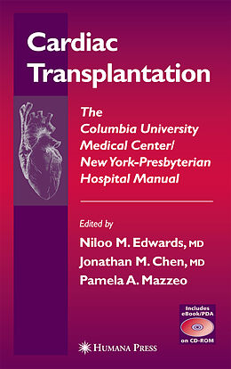 Couverture cartonnée Cardiac Transplantation de 