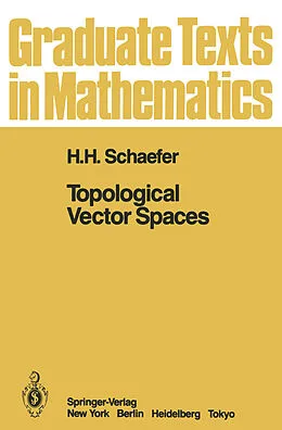 E-Book (pdf) Topological Vector Spaces von H. H. Schaefer