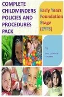 eBook (pdf) Complete Child Minders Policies and Procedures Pack de Millicent Taffe