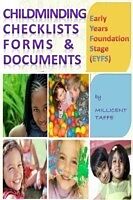 eBook (pdf) Early Years Foundation Stage (EYFS) Child Minding Checklists Forms &amp; Documents de Millicent Taffe