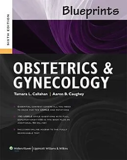 E-Book (pdf) Blueprints Obstetrics and Gynecology von Tamara Callahan