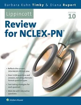 E-Book (epub) Lippincott's Review for NCLEX-PN von Barbara K. Timby