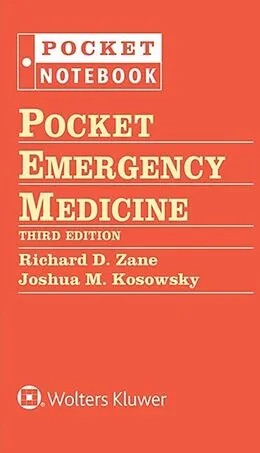E-Book (epub) Pocket Emergency Medicine von Richard D. Zane