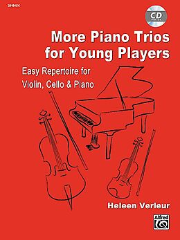 Couverture cartonnée More Piano Trios for Small Ensembles de Heleen (COP) Verleur