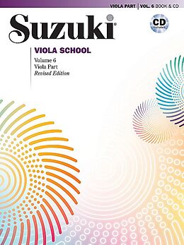 Geheftet Suzuki Viola School Viola Part &amp; CD, Volume 6 (Revised) von Dr. Shinichi Suzuki