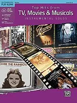 Kartonierter Einband Top Hits from TV, Movies & Musicals Instrumental Solos von Alfred Music