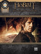 Couverture cartonnée The Hobbit: The Motion Picture Trilogy Instrumental Solos de Alfred Music