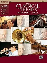 Kartonierter Einband Easy Classical Themes Instrumental Solos for Strings von 