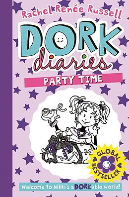 Couverture cartonnée Dork Diaries: Party Time de Russell Rachel Renee