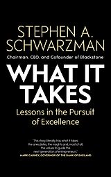 Livre Relié What It Takes de Stephen A. Schwarzman