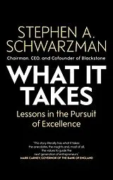 Fester Einband What It Takes von Stephen A. Schwarzman