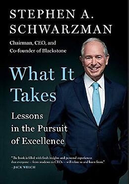 Kartonierter Einband What It Takes von Stephen A. Schwarzman