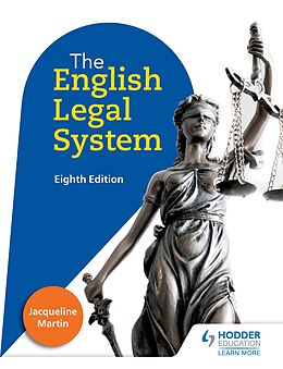 eBook (epub) English Legal System Eighth Edition de Jacqueline Martin