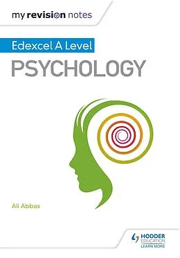 E-Book (epub) My Revision Notes: Edexcel A level Psychology von Ali Abbas