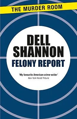 E-Book (epub) Felony Report von Dell Shannon