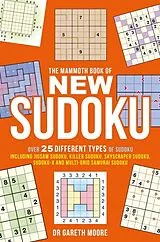 Kartonierter Einband (Kt) The Mammoth Book of New Sudoku von Gareth Moore