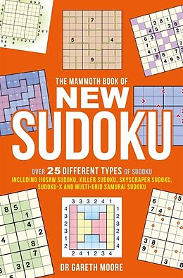 Kartonierter Einband The Mammoth Book of New Sudoku von Gareth Moore