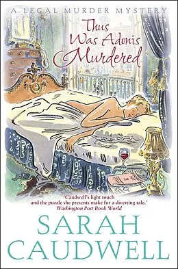 E-Book (epub) Thus Was Adonis Murdered von Sarah Caudwell