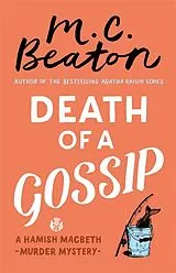 Poche format B Death of a Gossip von M C Beaton