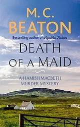 Kartonierter Einband Death of a Maid von M.C. Beaton