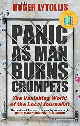 Couverture cartonnée Panic as Man Burns Crumpets de Lytollis Roger