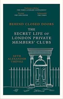 Couverture cartonnée Behind Closed Doors de Seth Alexander Thévoz