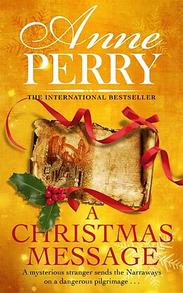 Kartonierter Einband A Christmas Message von Anne Perry