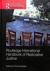 Livre Relié Routledge International Handbook of Restorative Justice de Theo Gavrielides