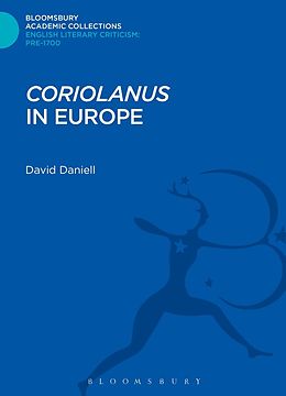 E-Book (pdf) Coriolanus' in Europe von David Daniell