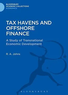 PDF Tax Havens and Offshore Finance von Richard Anthony Johns