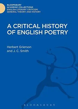 E-Book (pdf) A Critical History of English Poetry von Herbert Grierson, J. C. Smith