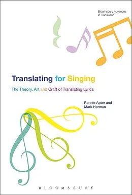 E-Book (epub) Translating For Singing von Ronnie Apter, Mark Herman