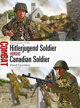 Couverture cartonnée Hitlerjugend Soldier vs Canadian Soldier de Greentree David