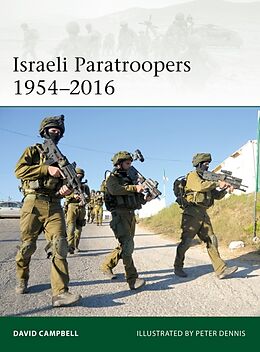 Kartonierter Einband Israeli Paratroopers 19542016 von David Campbell
