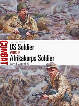 Kartonierter Einband US Soldier vs Afrikakorps Soldier von David Campbell