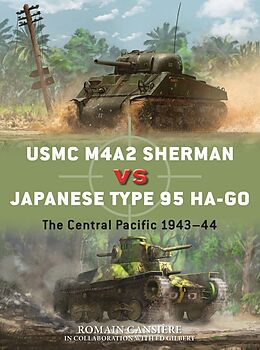 eBook (pdf) USMC M4A2 Sherman vs Japanese Type 95 Ha-Go de Romain Cansière, Ed Gilbert