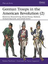 Couverture cartonnée German Troops in the American Revolution (2) de MacNiven Robbie