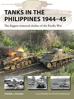 Couverture cartonnée Tanks in the Philippines 194445 de Zaloga Steven J.