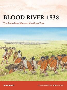 Couverture cartonnée Blood River 1838 de Ian Knight