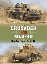 Couverture cartonnée Crusader vs M13/40 de Greentree David