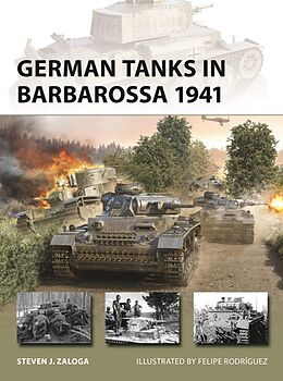 Couverture cartonnée German Tanks in Barbarossa 1941 de Zaloga Steven J.