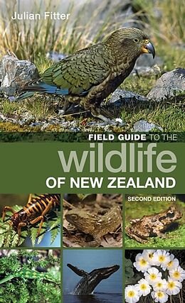 Couverture cartonnée Field Guide to the Wildlife of New Zealand de Julian Fitter