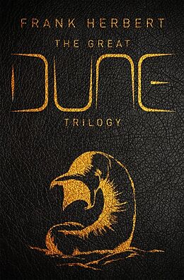 Couverture en cuir The Great Dune Trilogy de Frank Herbert